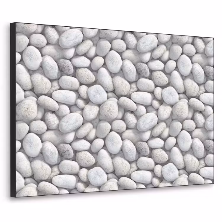 Art Frame - Steentjes - Grijs - Ovaal — 1