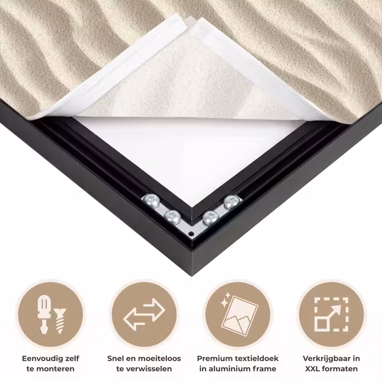 Art Frame - Zand - Golven - Beige — 4