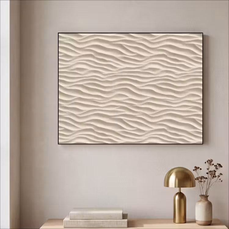 Art Frame - Zand - Golven - Beige — 5