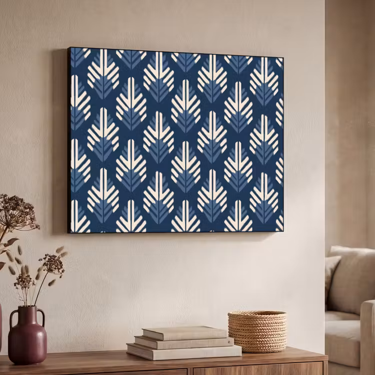 Art Frame - Modern - Patroon - Blauw — 7
