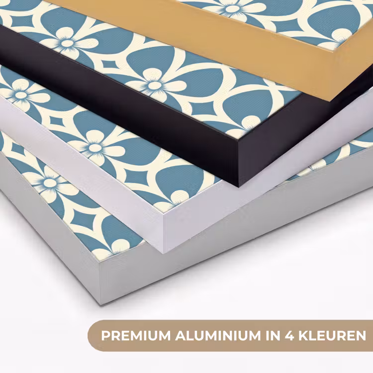 Art Frame - Patroon - Symmetrisch - Blauw — 2