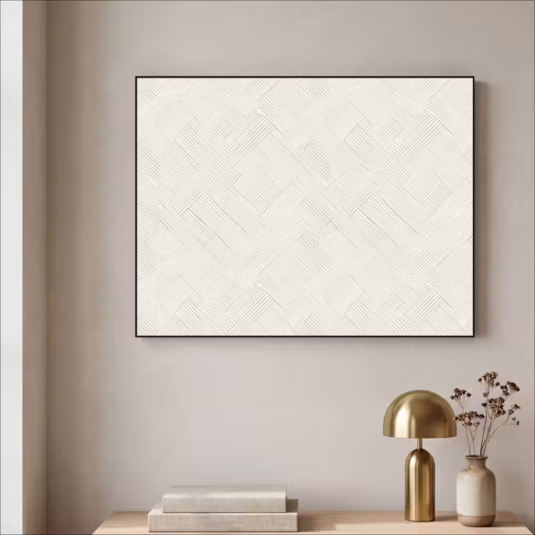 Art Frame - Textuur - Abstract - Beige — 5