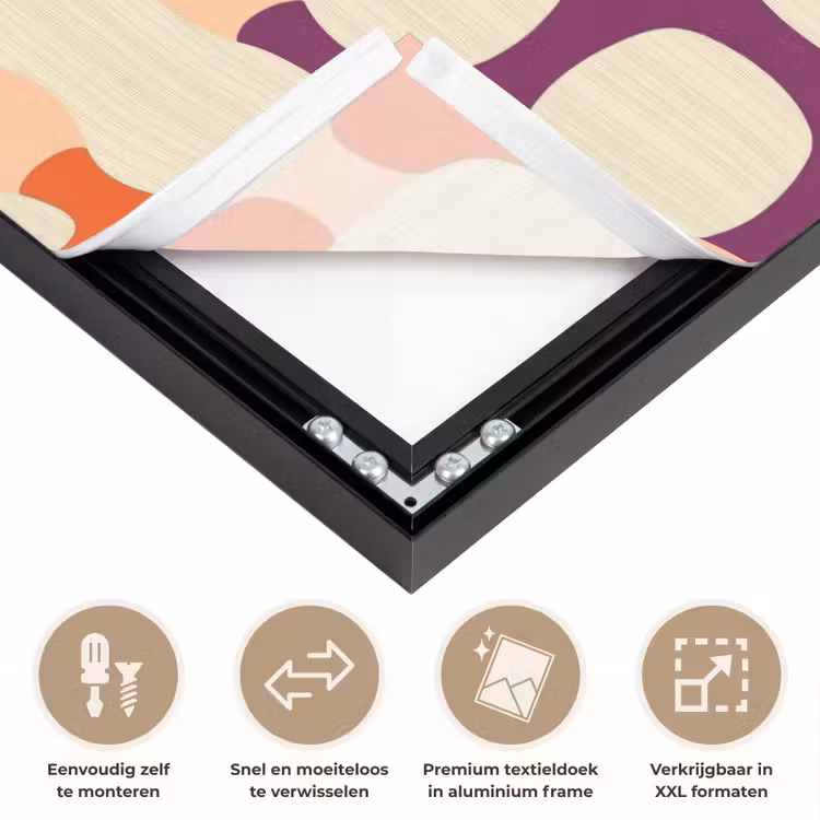 Art Frame - Modern - Patroon - Kleurrijk — 4