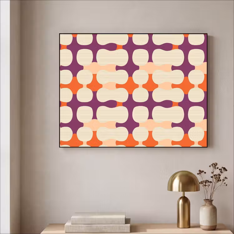 Art Frame - Modern - Patroon - Kleurrijk — 5