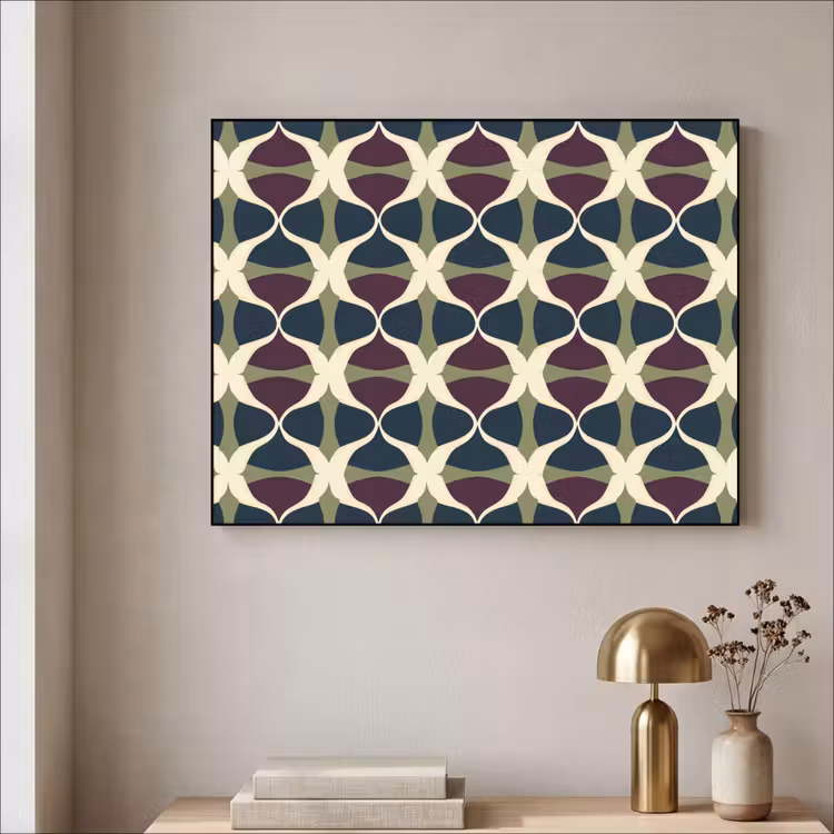 Art Frame - Abstract - Retro - Kleurrijk — 5