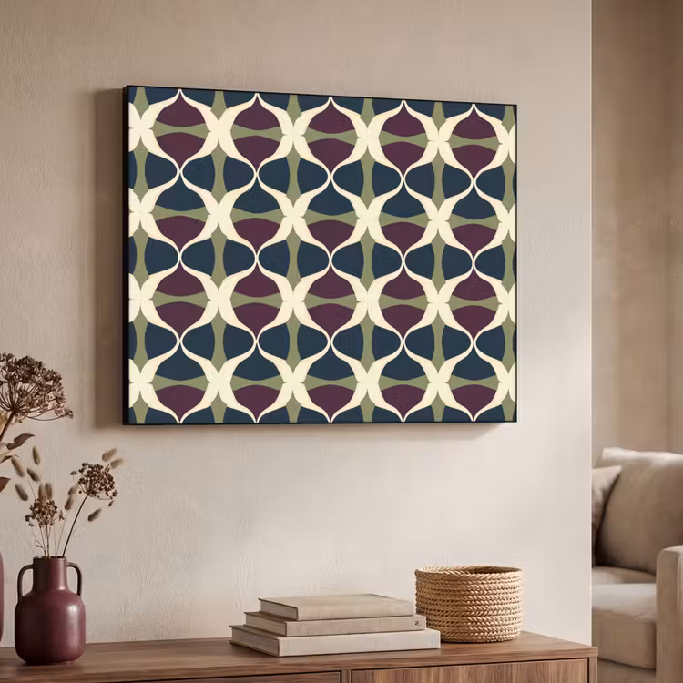 Art Frame - Abstract - Retro - Kleurrijk — 7