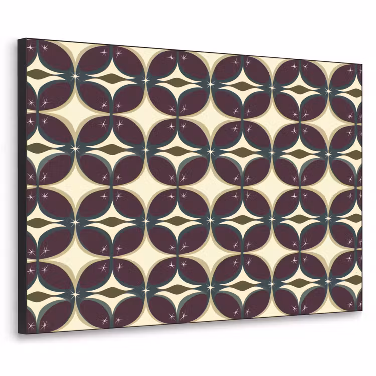 Art Frame - Cirkel - Retro - Kleurrijk — 1