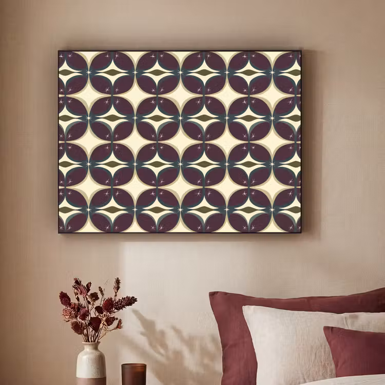 Art Frame - Cirkel - Retro - Kleurrijk — 3