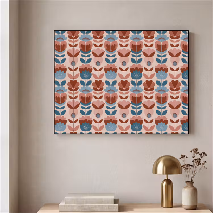 Art Frame - Vintage - Motief - Kleurrijk — 5