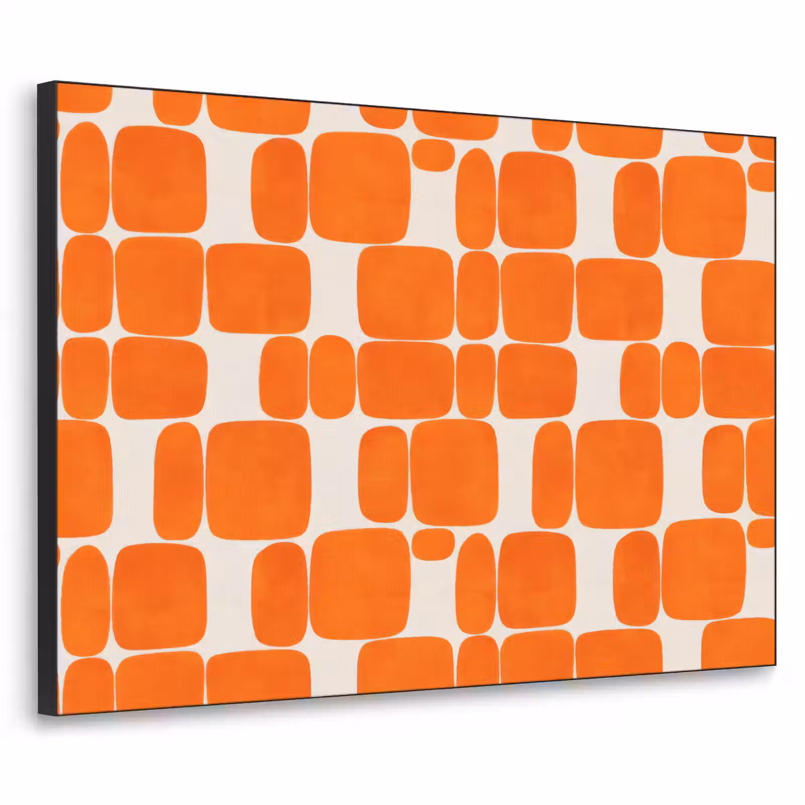Art Frame - Patroon - Retro - Oranje — 1