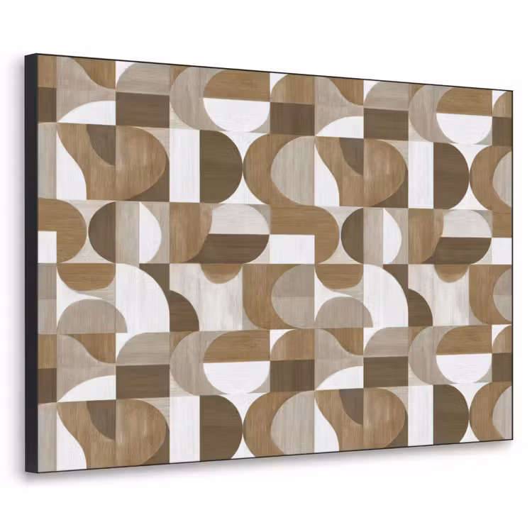 Art Frame - Abstract - Retro - Bruin — 1