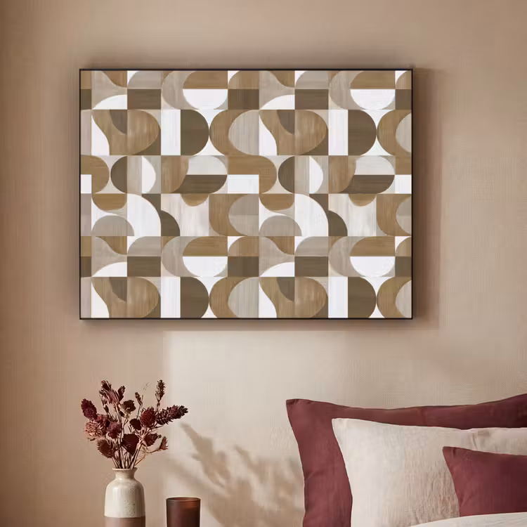 Art Frame - Abstract - Retro - Bruin — 3