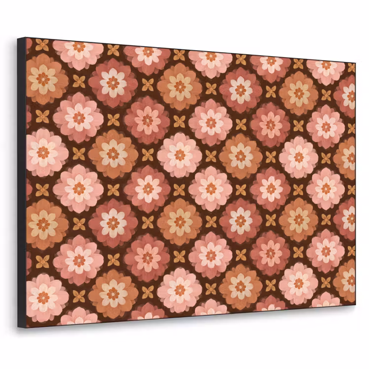 Art Frame - Geometrisch - Bloemen - Kleurrijk — 1