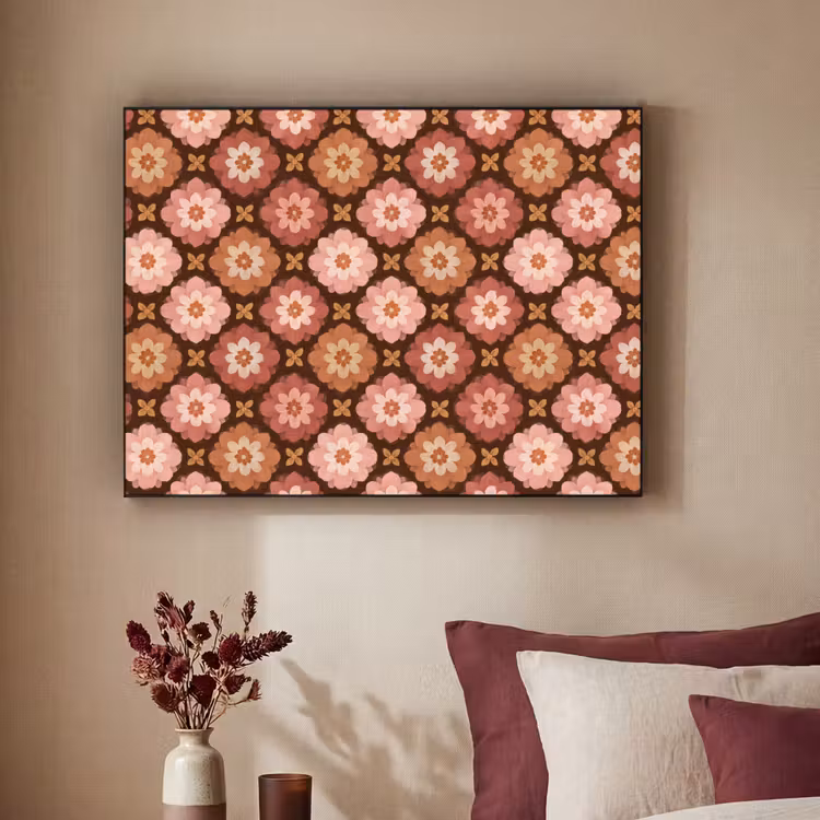 Art Frame - Geometrisch - Bloemen - Kleurrijk — 3