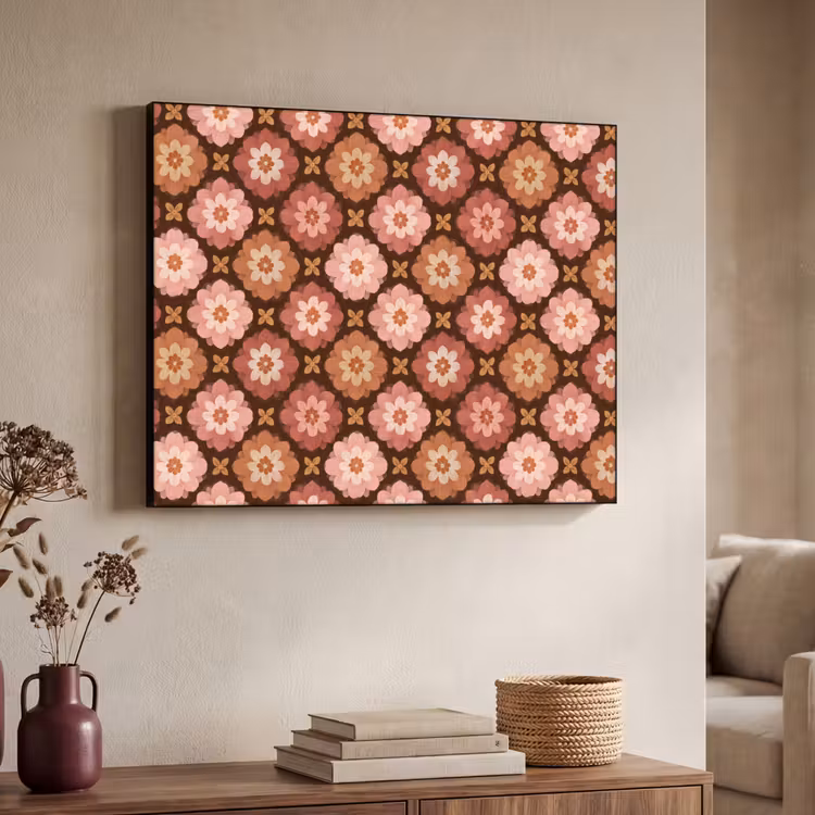 Art Frame - Geometrisch - Bloemen - Kleurrijk — 7