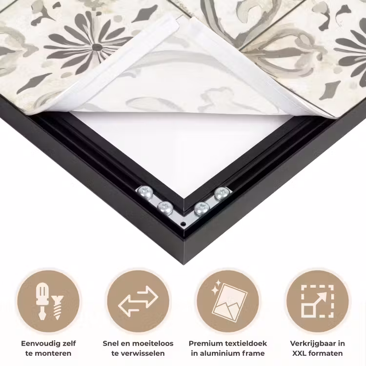 Art Frame - Antiek - Tegel - Beige — 4