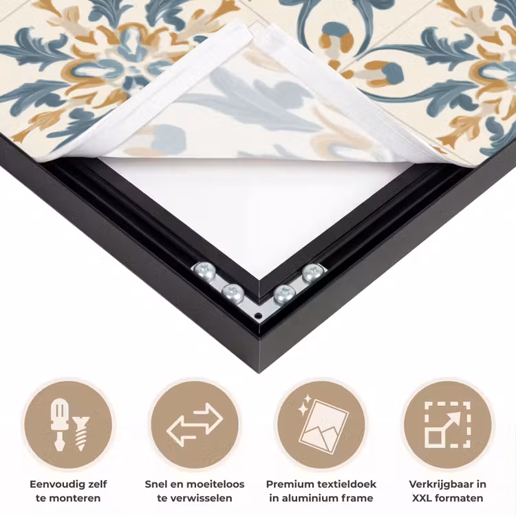 Art Frame - Patroon - Klassiek - Kleurrijk — 4
