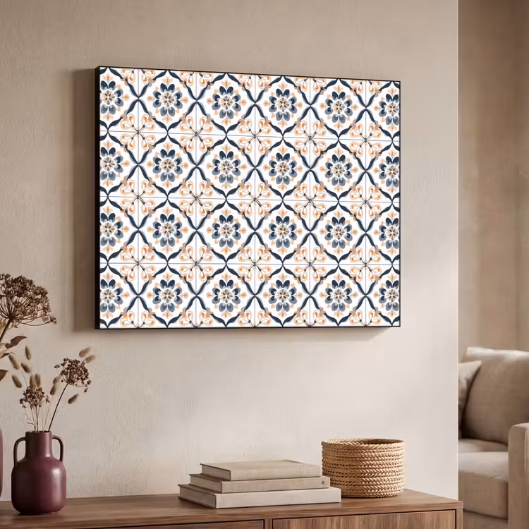 Art Frame - Bladvorm - Patroon - Kleurrijk — 7