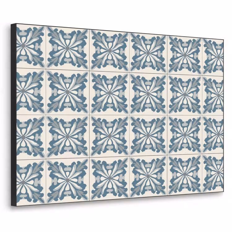 Art Frame - Dessin - Tegel - Blauw — 1