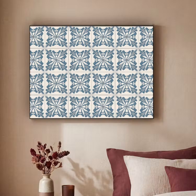 Art Frame - Dessin - Tegel - Blauw — 3