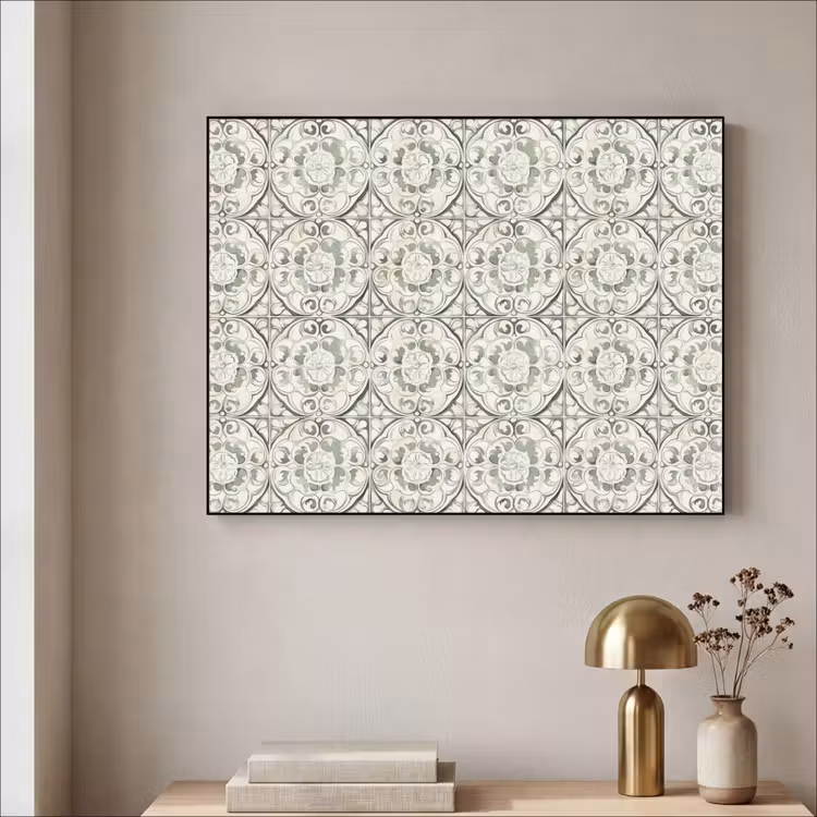 Art Frame - Krulornament - Tegel - Groen — 5