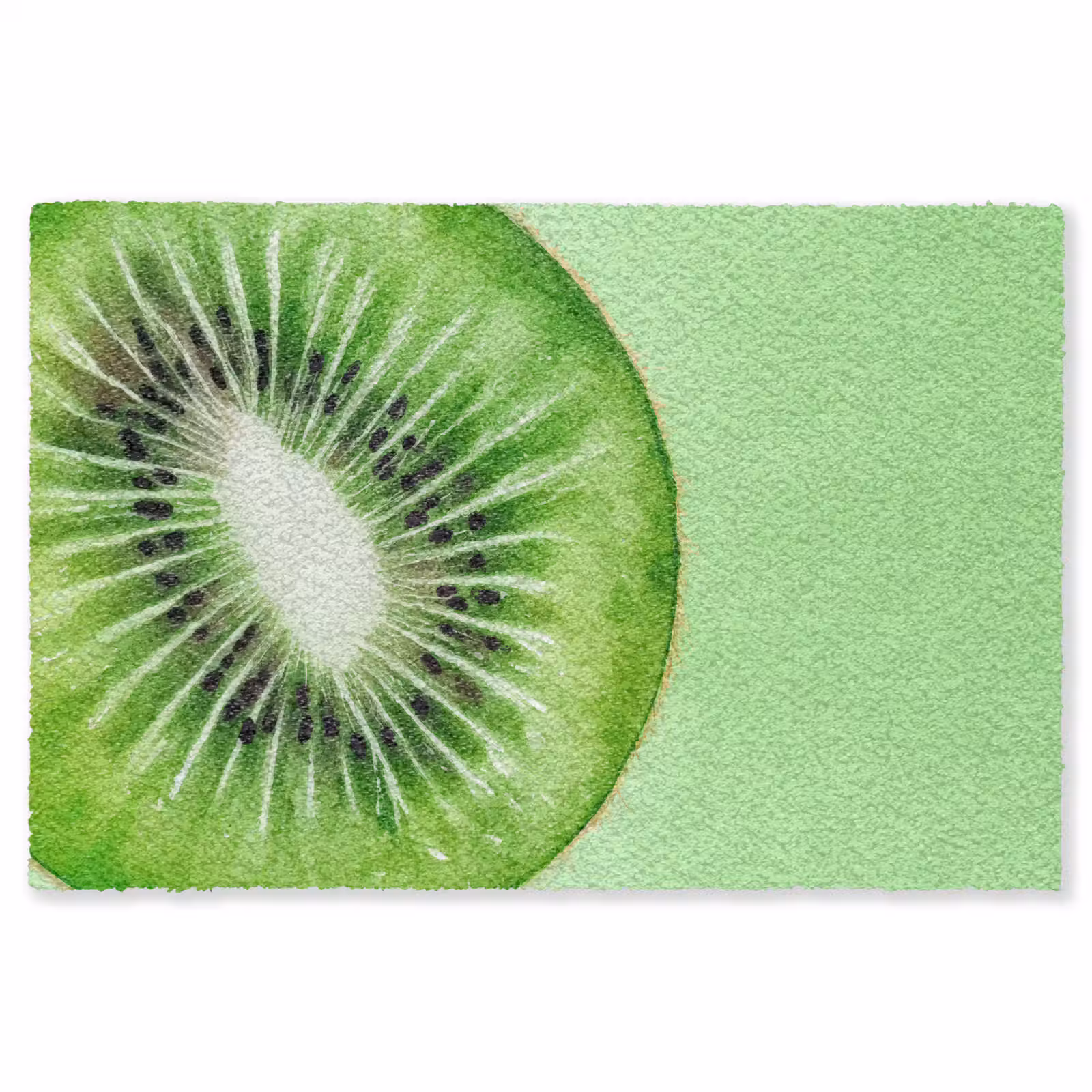 Vloerkleed - Kiwi - Groen - Fris — 1
