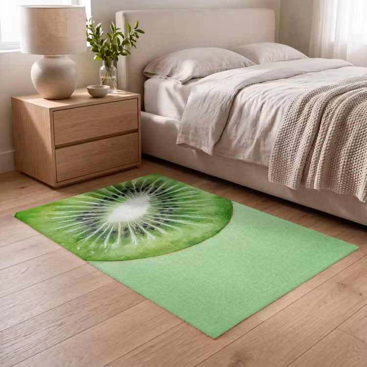 Vloerkleed - Kiwi - Groen - Fris — 5
