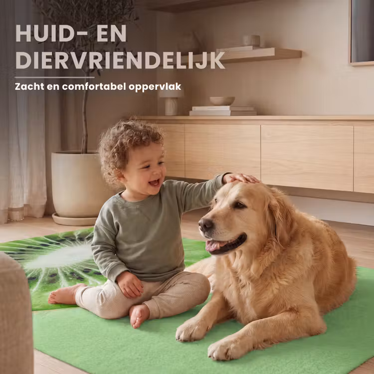 Vloerkleed - Kiwi - Groen - Fris — 6