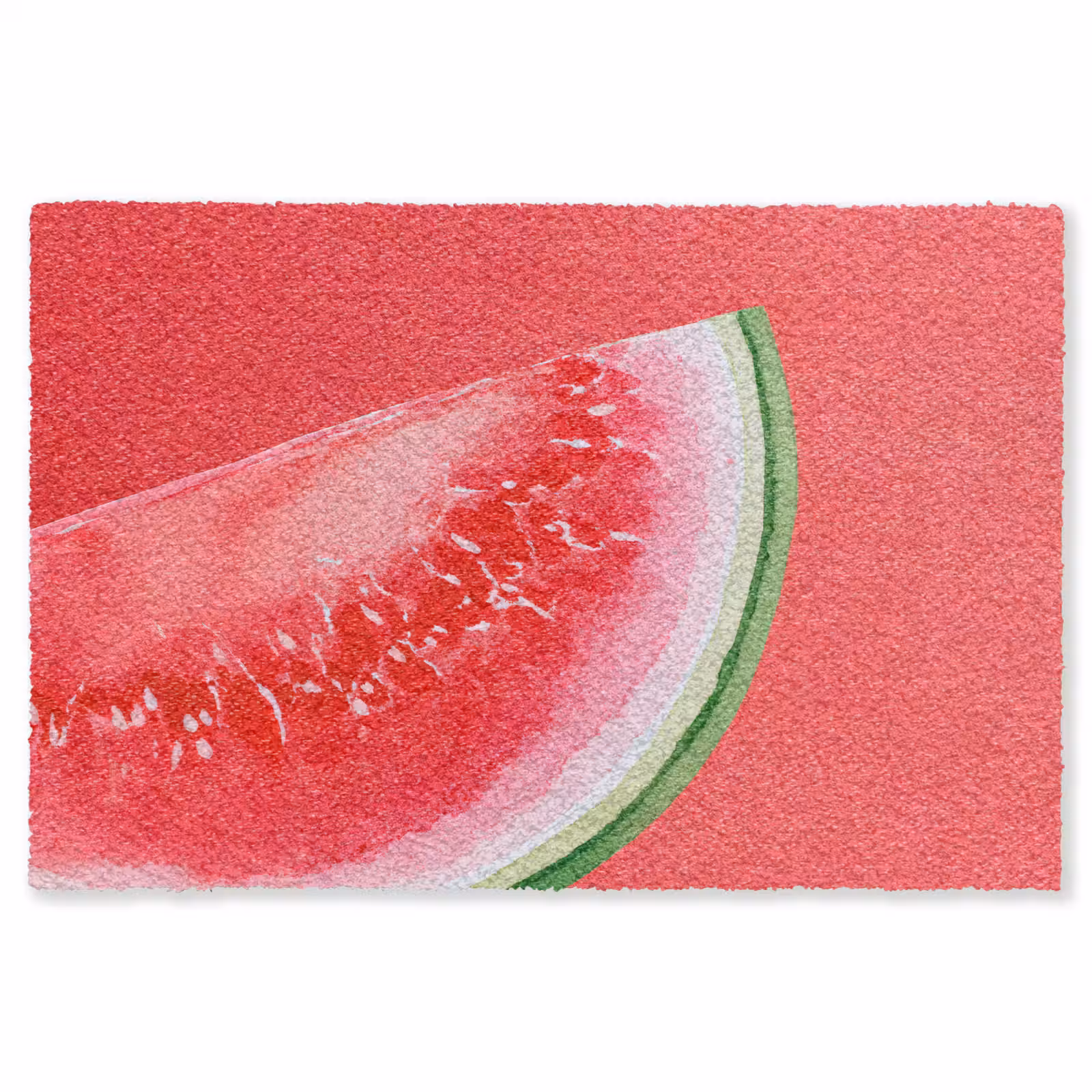 Vloerkleed - Watermeloen - Rood - Zomers — 1