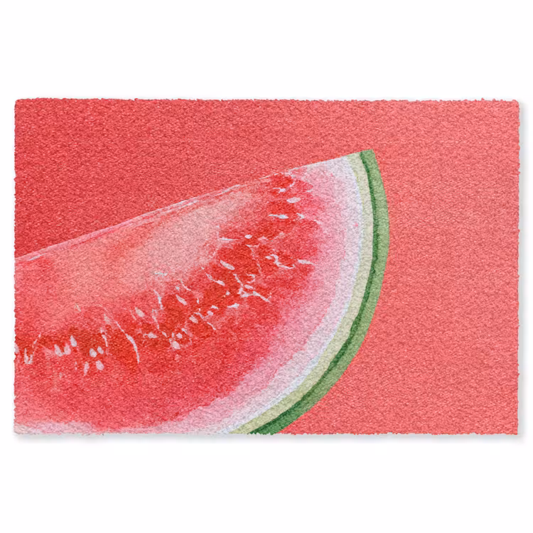 Vloerkleed - Watermeloen - Rood - Zomers — 1