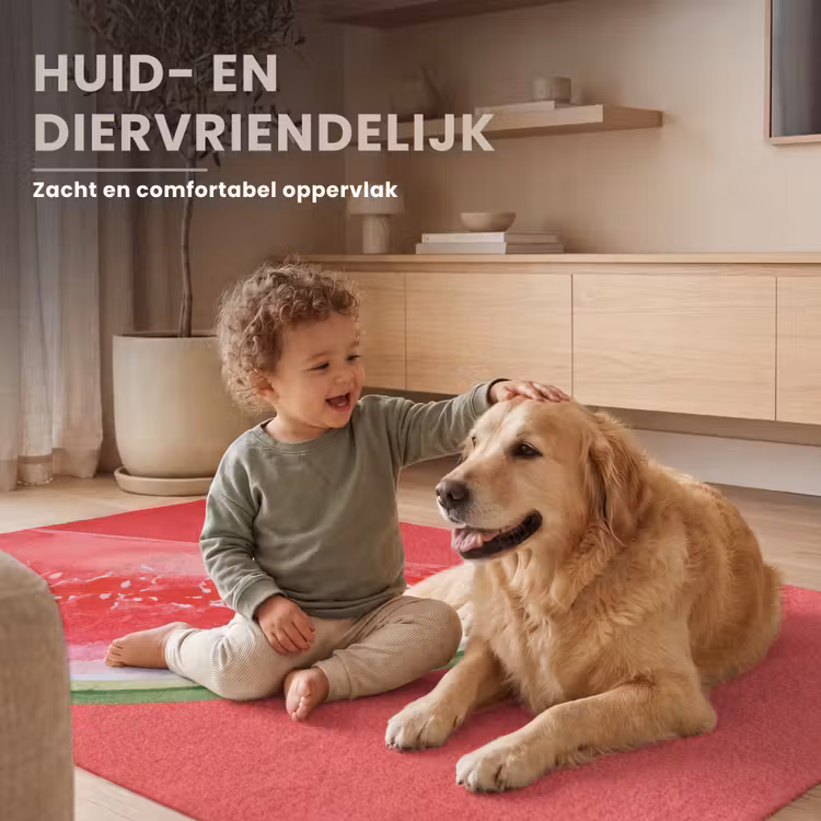 Vloerkleed - Watermeloen - Rood - Zomers — 6