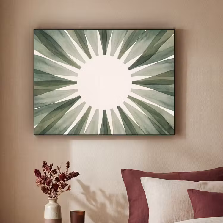 Art Frame - Planten - Abstract - Waterverf - Groen - Natuur — 3