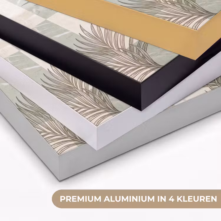 Art Frame - Planten - Bladeren - Marmer - Modern - Groen — 2