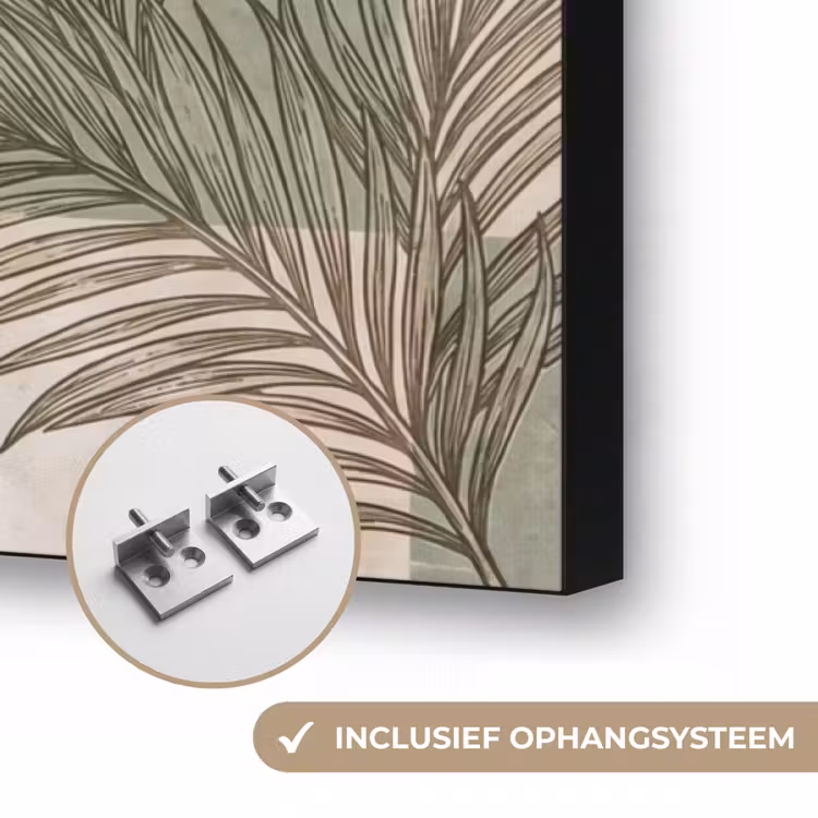 Art Frame - Planten - Bladeren - Marmer - Modern - Groen — 6