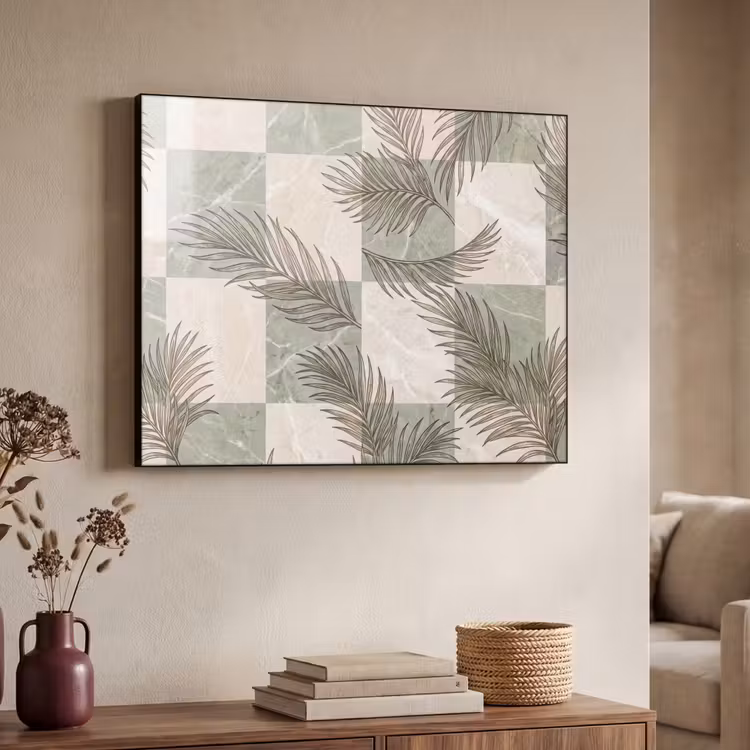 Art Frame - Planten - Bladeren - Marmer - Modern - Groen — 7