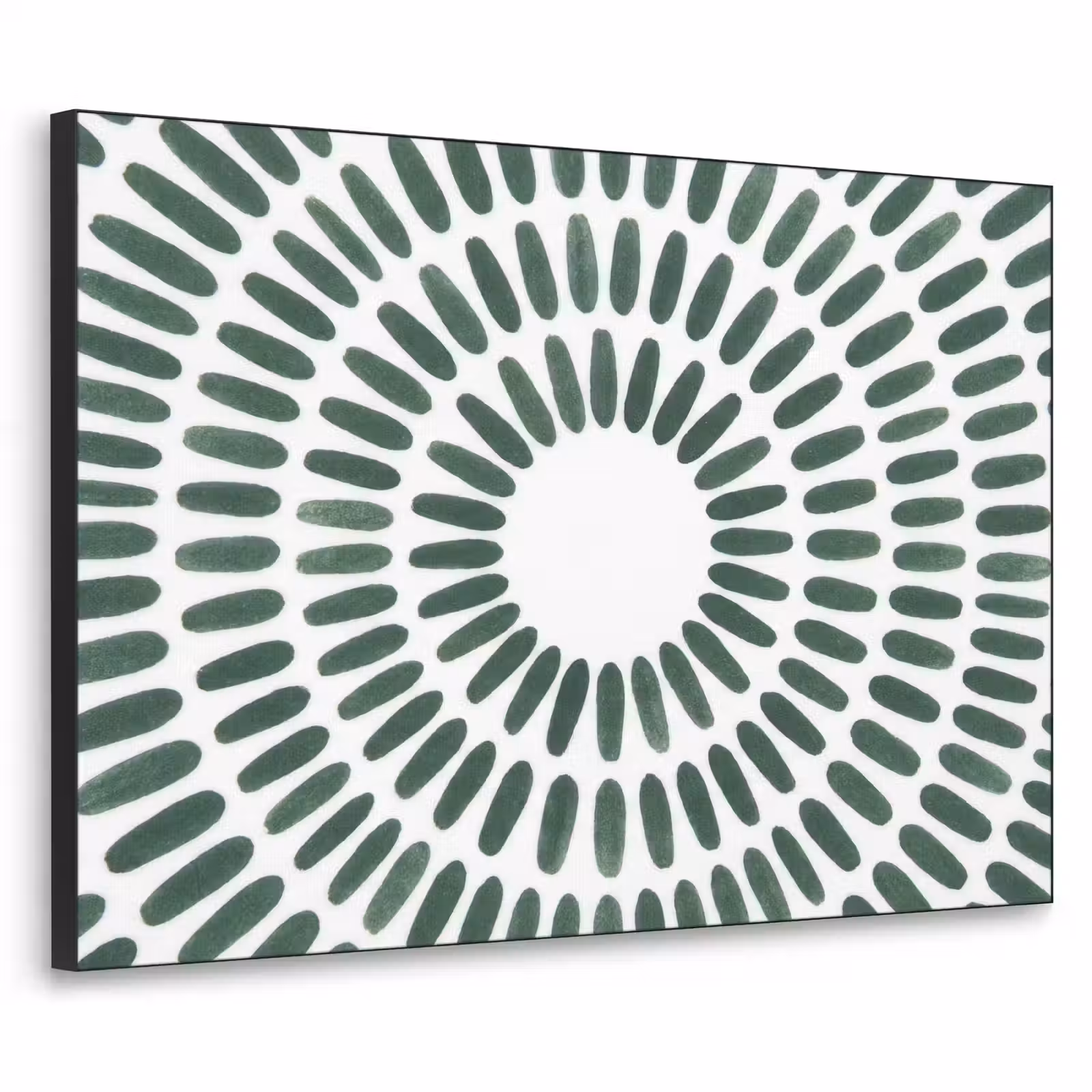 Art Frame - Abstract - Cirkel - Patroon - Modern - Groen — 1