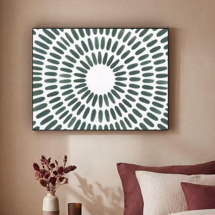 Art Frame - Abstract - Cirkel - Patroon - Modern - Groen — 3