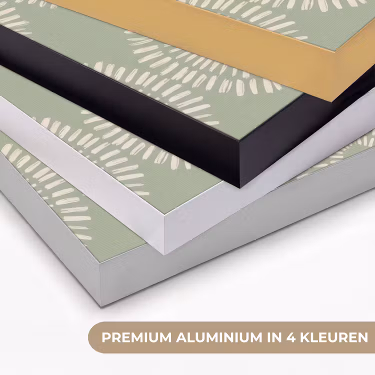Art Frame - Patroon - Cirkels - Abstract - Modern - Groen — 2