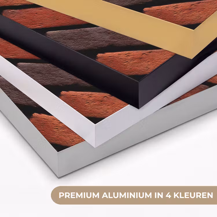 Art Frame - Bakstenen - Visgraat - Structuur - Roodbruin — 2