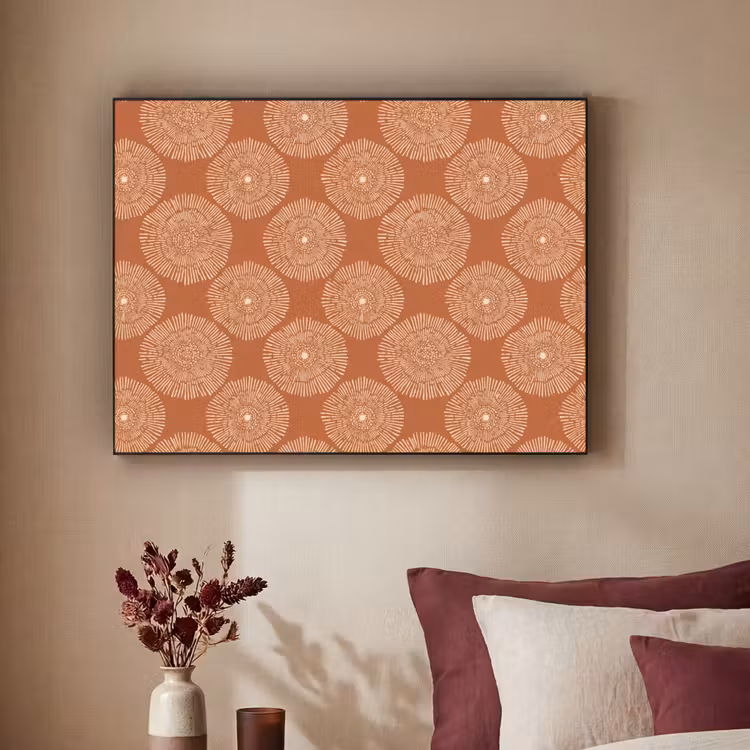 Art Frame - Cirkels - Grafisch - Patroon - Terracotta — 3
