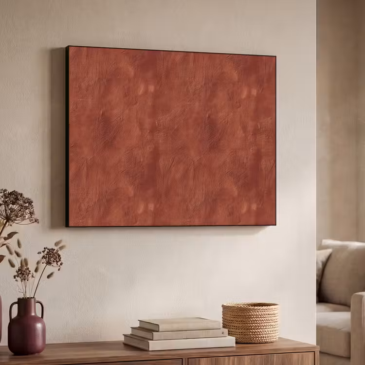 Art Frame - Stucwerk - Textuur - Terracotta — 7