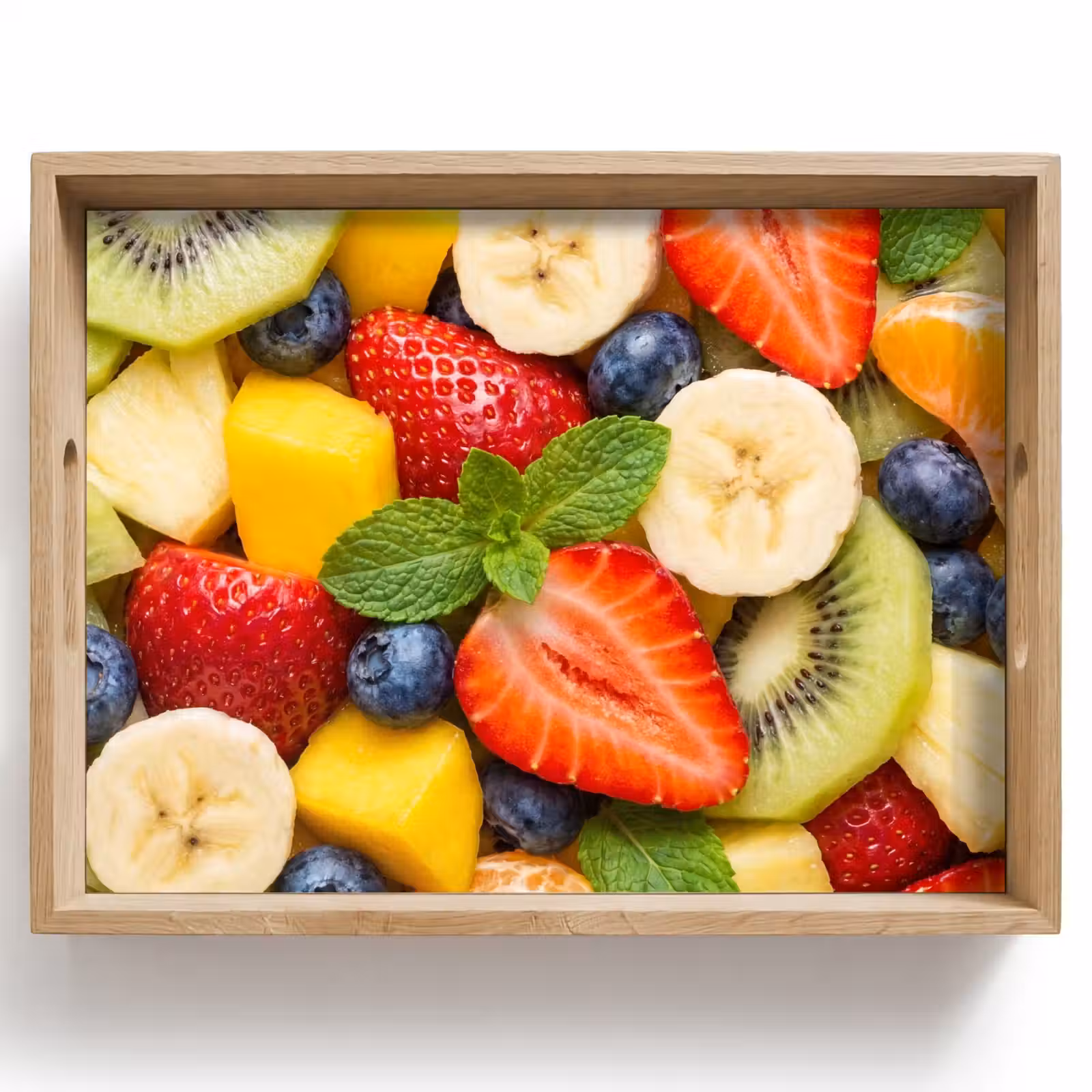 Dienblad - Fruit - Plakjes - Eten - Kleurrijk — 1