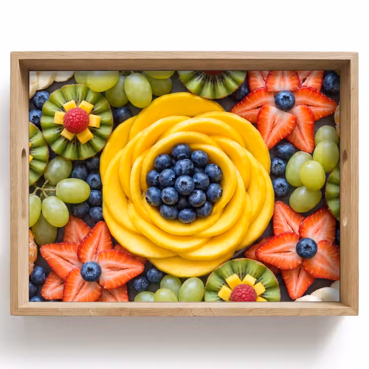 Dienblad - Fruit - Arrangement - Gezond - Kleurrijk - Eten — 1