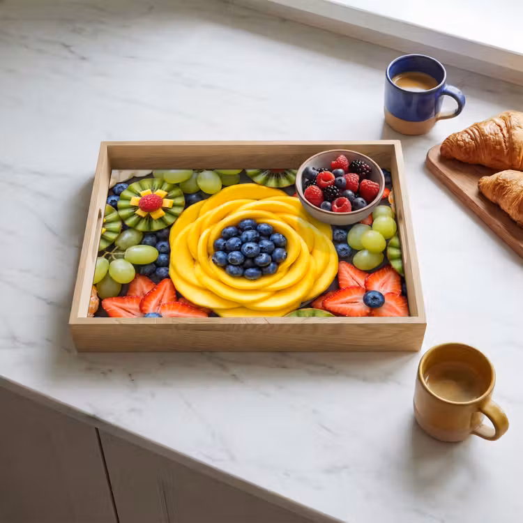 Dienblad - Fruit - Arrangement - Gezond - Kleurrijk - Eten — 4