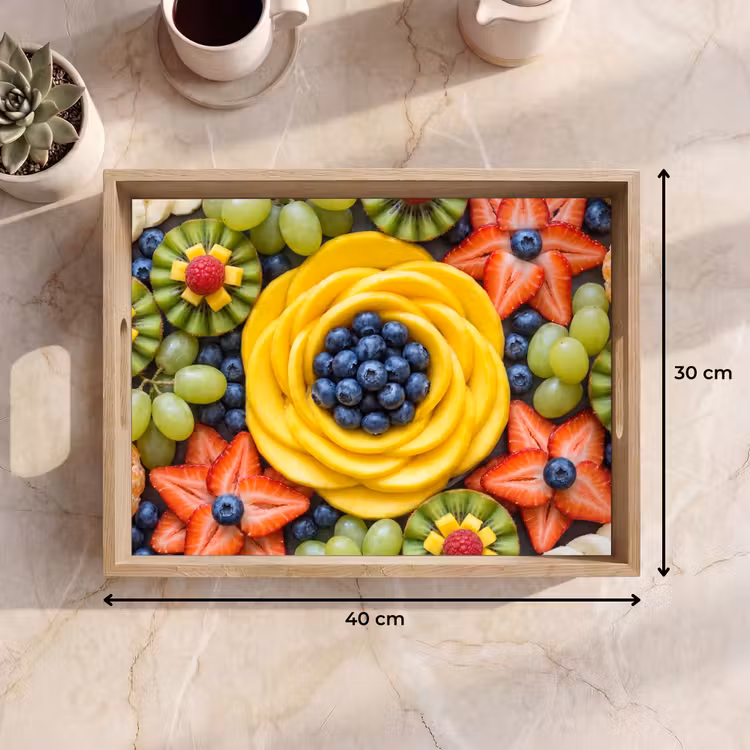 Dienblad - Fruit - Arrangement - Gezond - Kleurrijk - Eten — 9