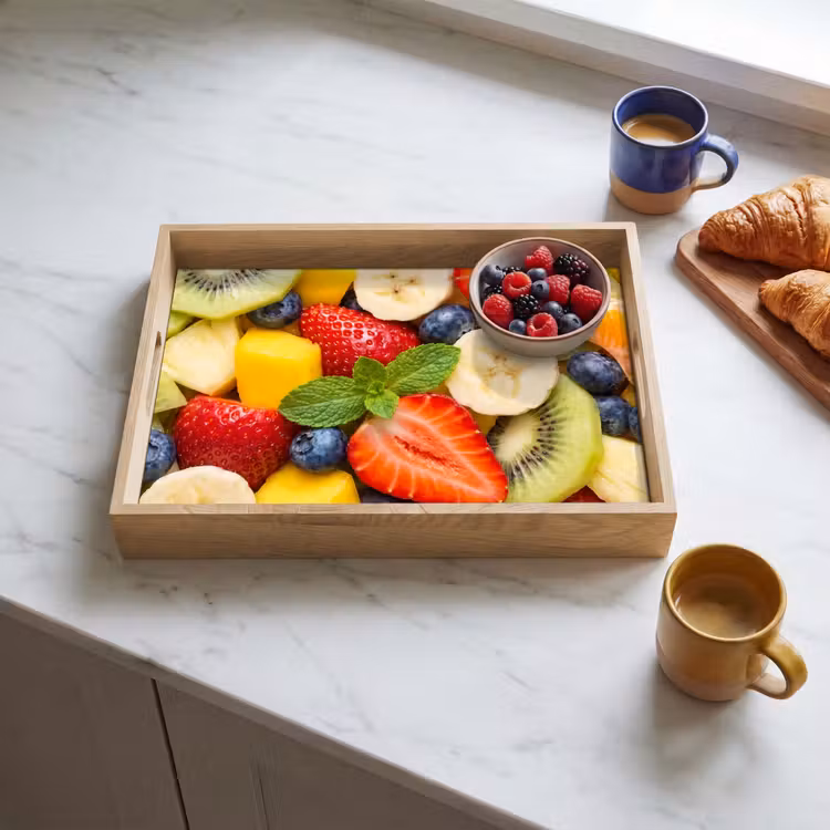 Dienblad - Fruit - Plakjes - Eten - Kleurrijk — 4