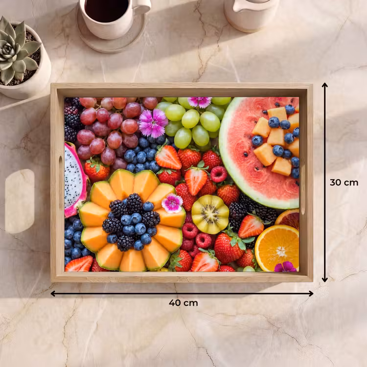 Dienblad - Fruit - Vers - Variatie - Eten - Kleurrijk — 9