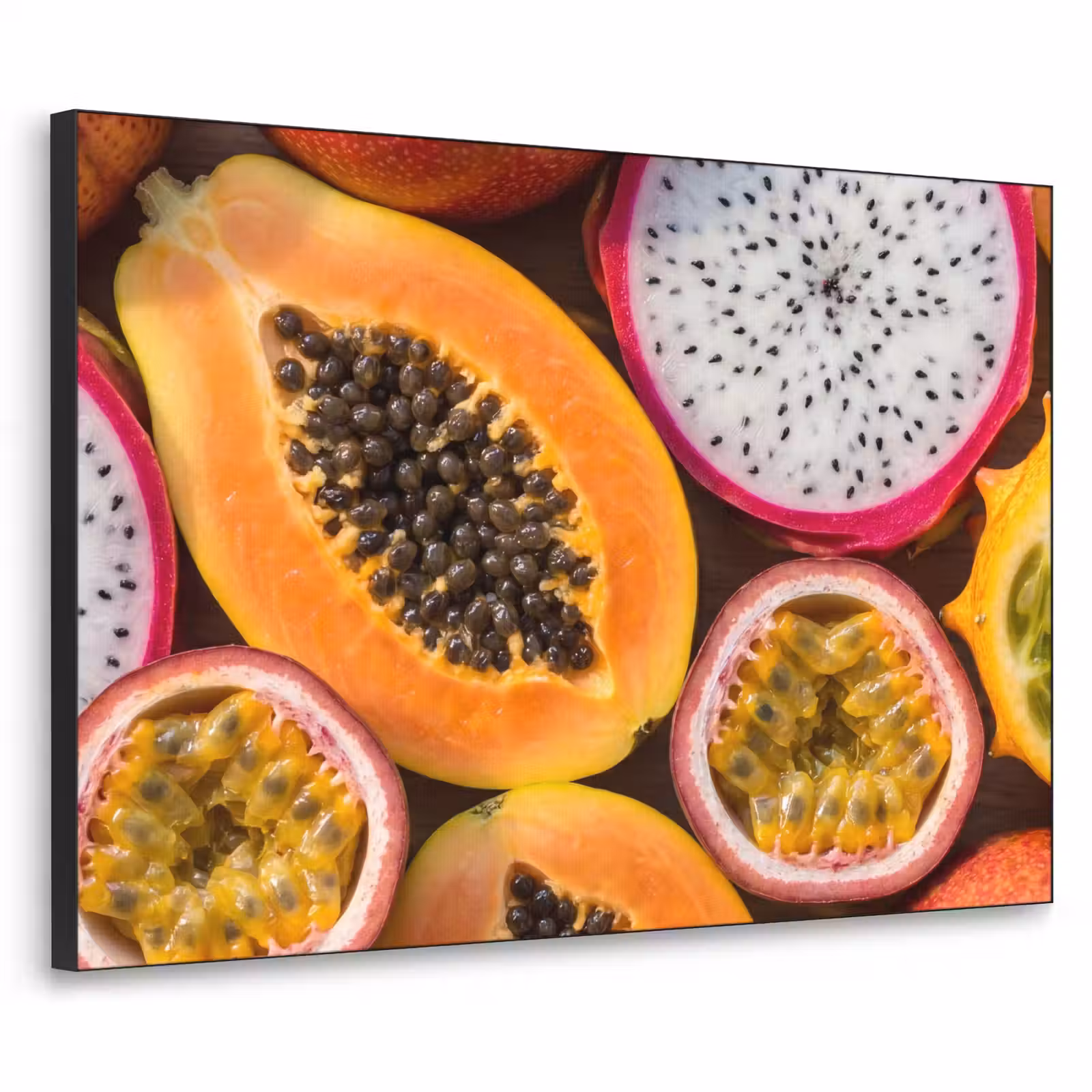 Art Frame - Fruit - Geopend - Tropisch - Eten - Kleurrijk — 1