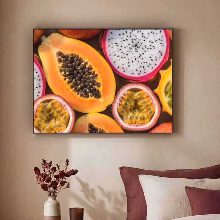 Art Frame - Fruit - Geopend - Tropisch - Eten - Kleurrijk — 3