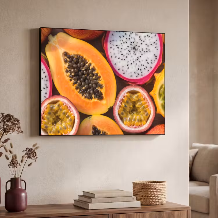 Art Frame - Fruit - Geopend - Tropisch - Eten - Kleurrijk — 7